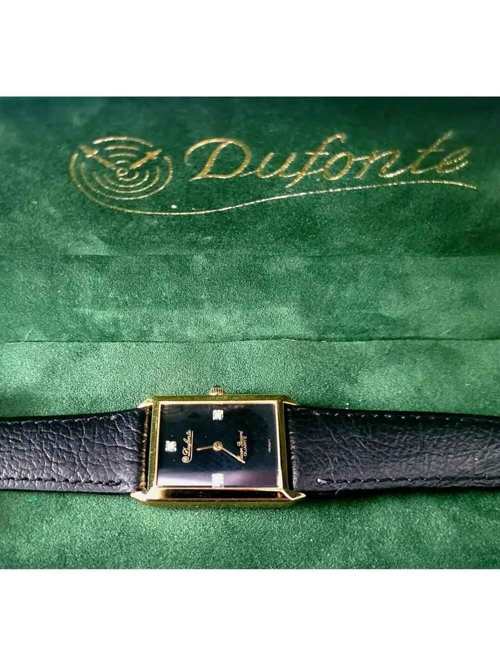 Extremely Rare Dufonte Lassale Diamond Dial Very Collectable